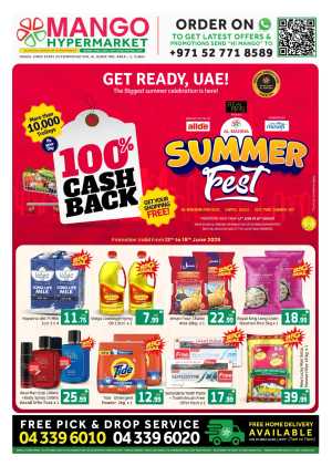 Summer Fest In Mango Hypermarket Dubai