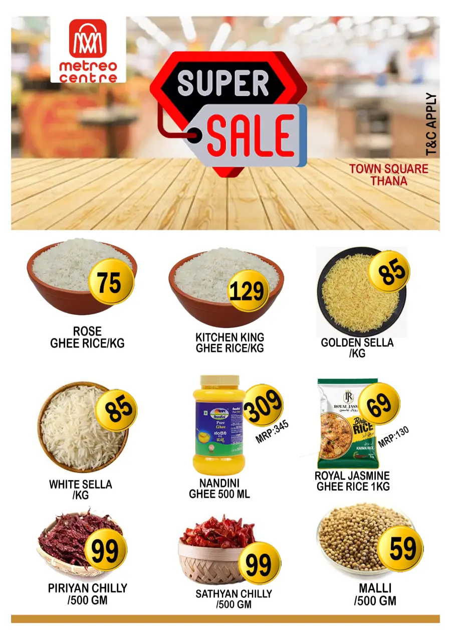 Friday Offer In Metro Centre Kannur