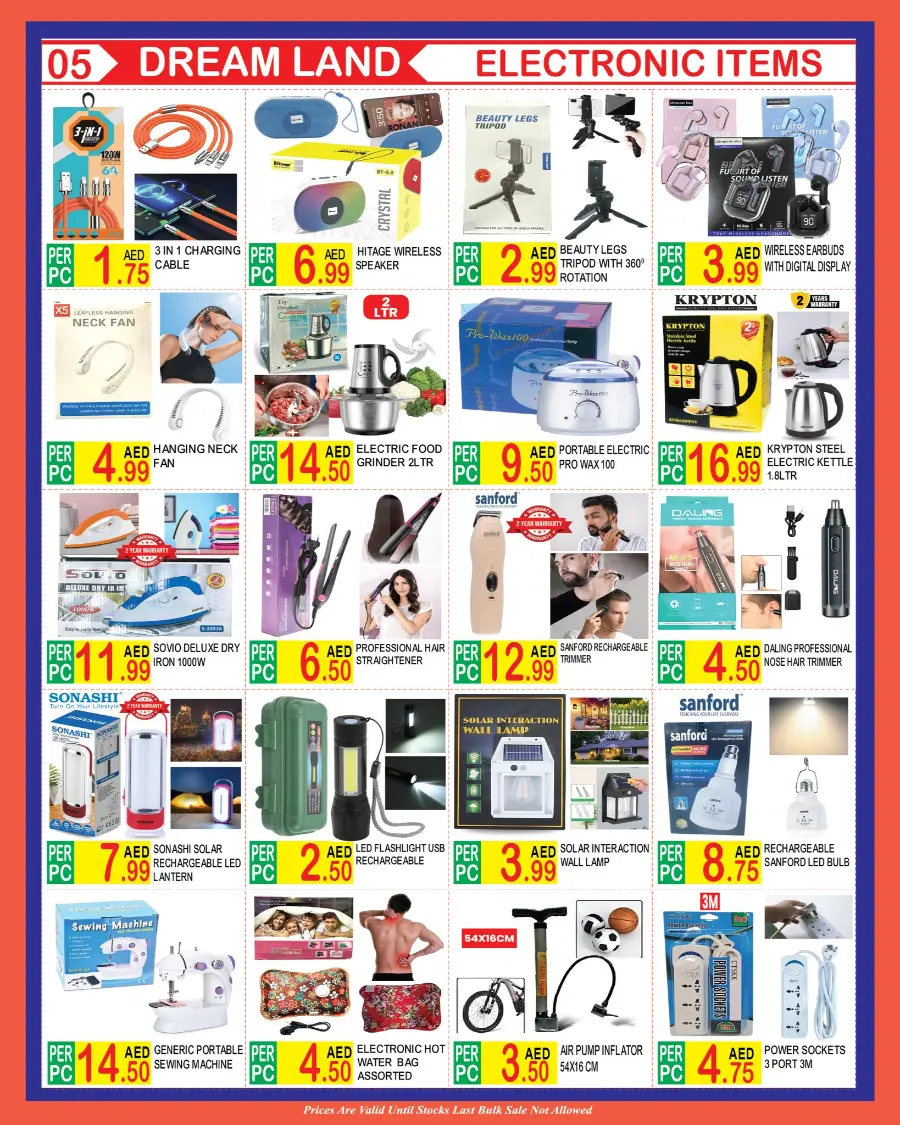 Big Sale In Dream Land Center Dubai