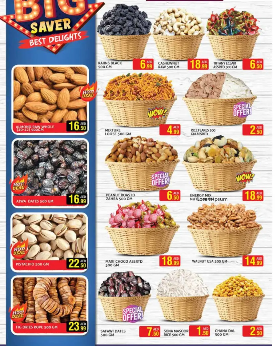 Big saver In Palm Hypermarket Dubai