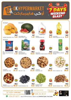 Weekend offer In OK Hypermarket Abu Dhabi