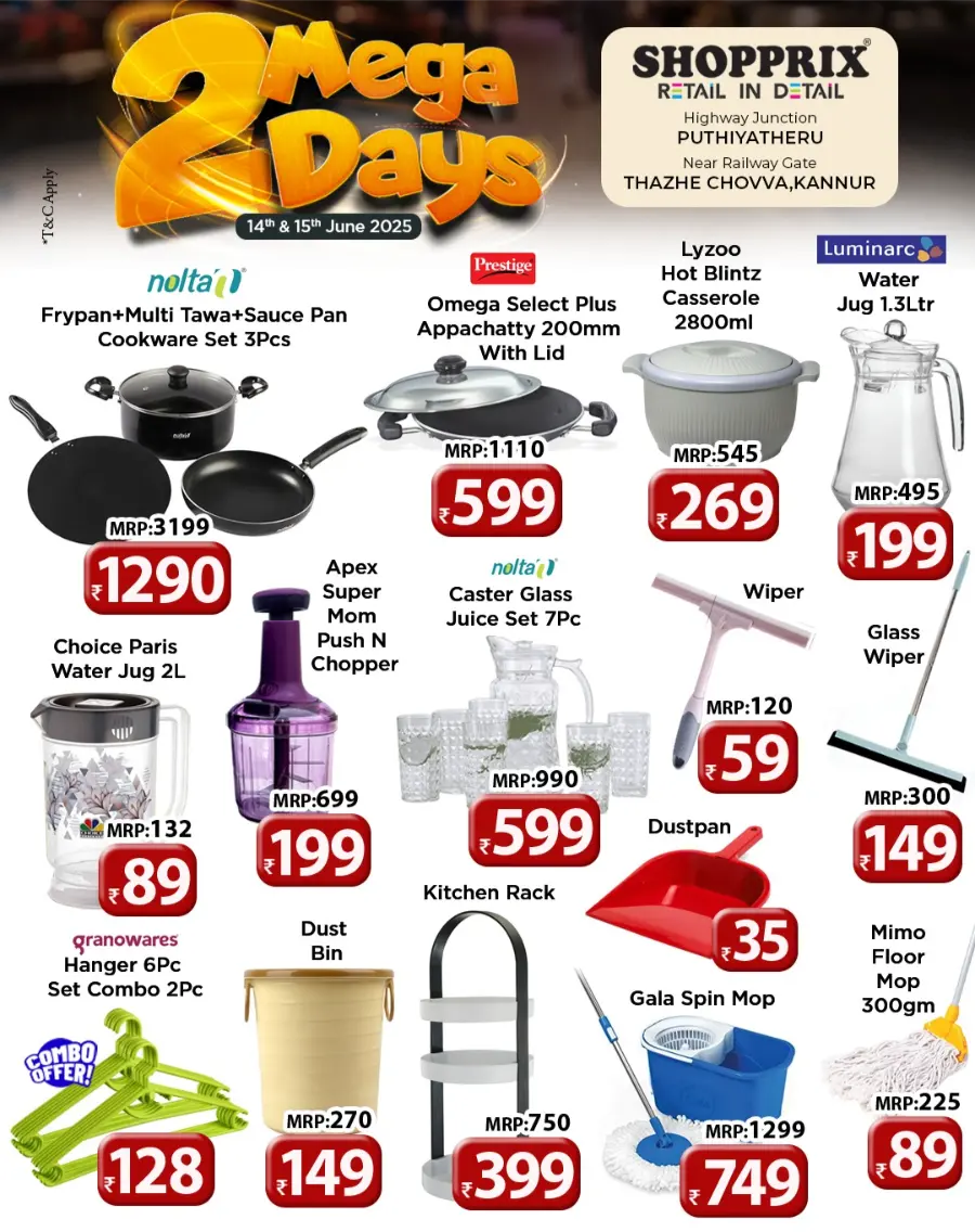 2-Day Mega Deals – Don’t Miss Out! In Shopprix Kannur