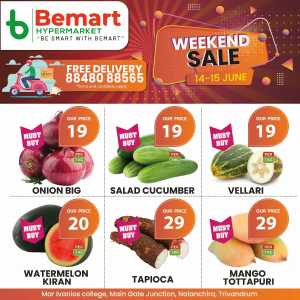 Weekend Offer – Big Savings Now On! In Bemart Hypermarket Trivandrum
