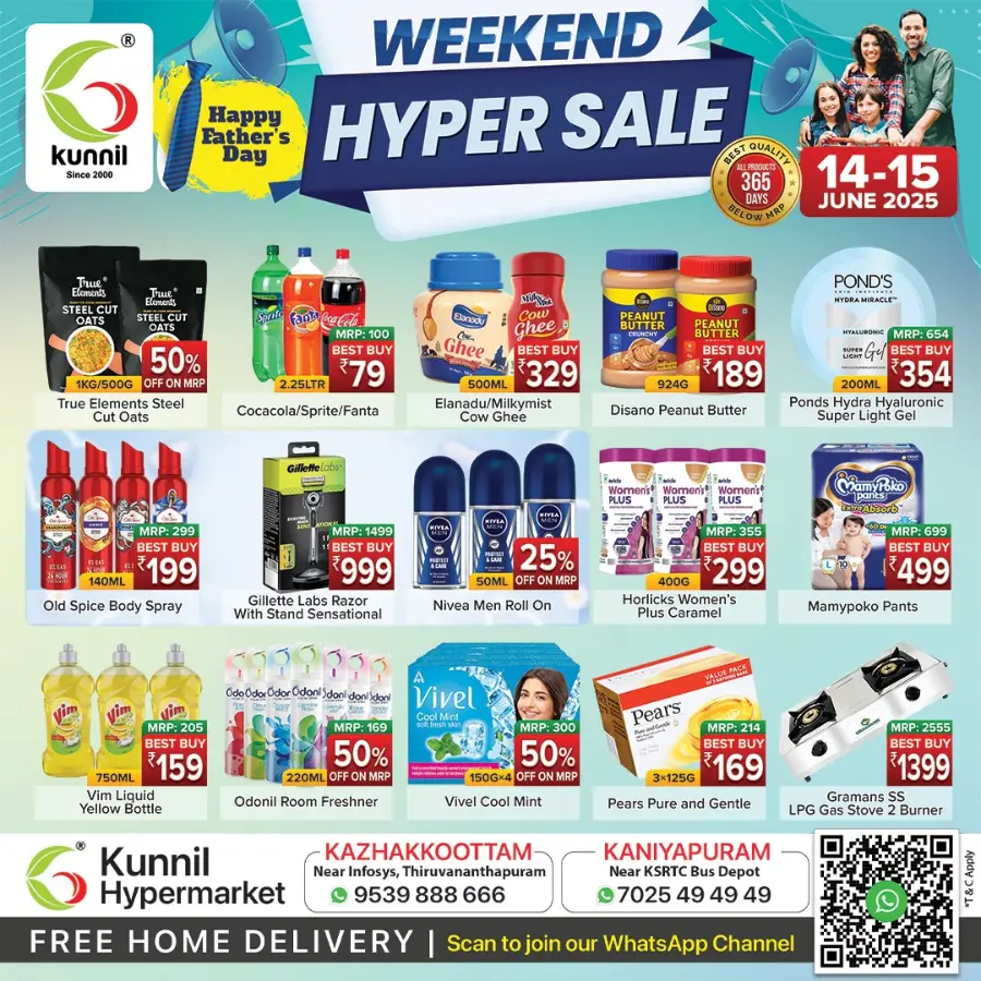 Weekend offer In Kunnil Hypermarket Trivandrum