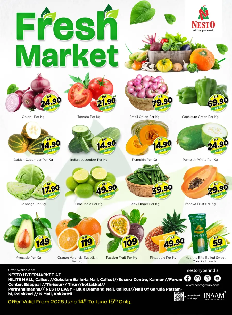 Saturday offer In Nesto Hypermarket Malappuram