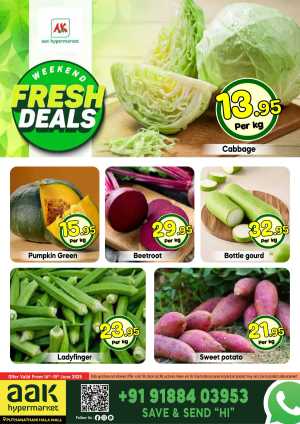 Fresh Deal In AAK Hypermarket Malappuram