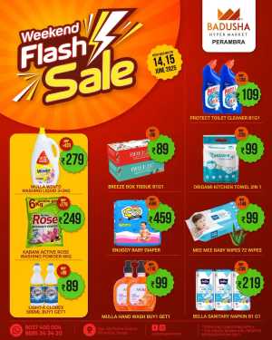 Weekend fresh deal In Badusha Hypermarket Calicut