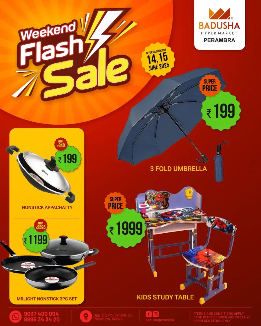 Weekend fresh deal In Badusha Hypermarket Calicut