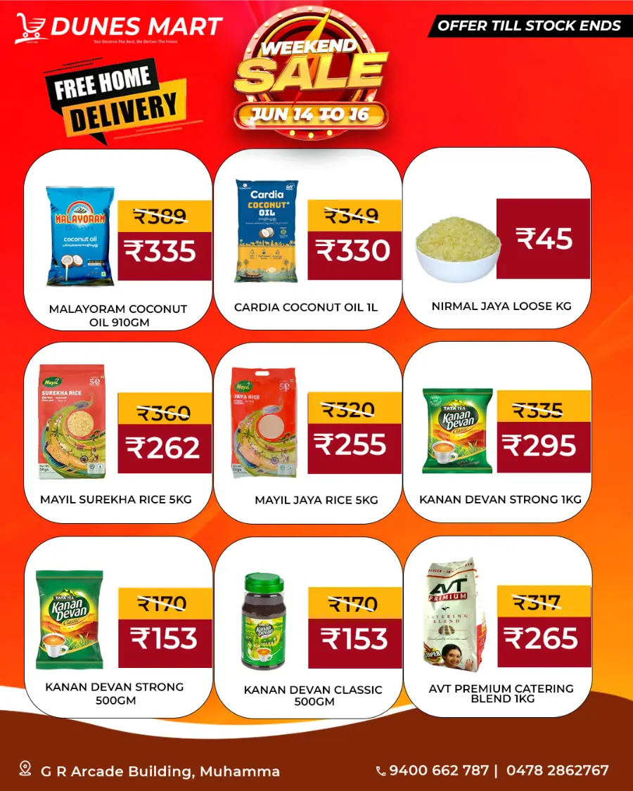 Weekend Sale In Dunes Mart Alappuzha