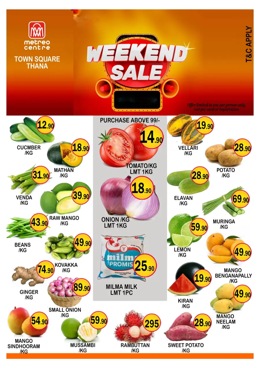 Saturday offer In Metro Centre Kannur