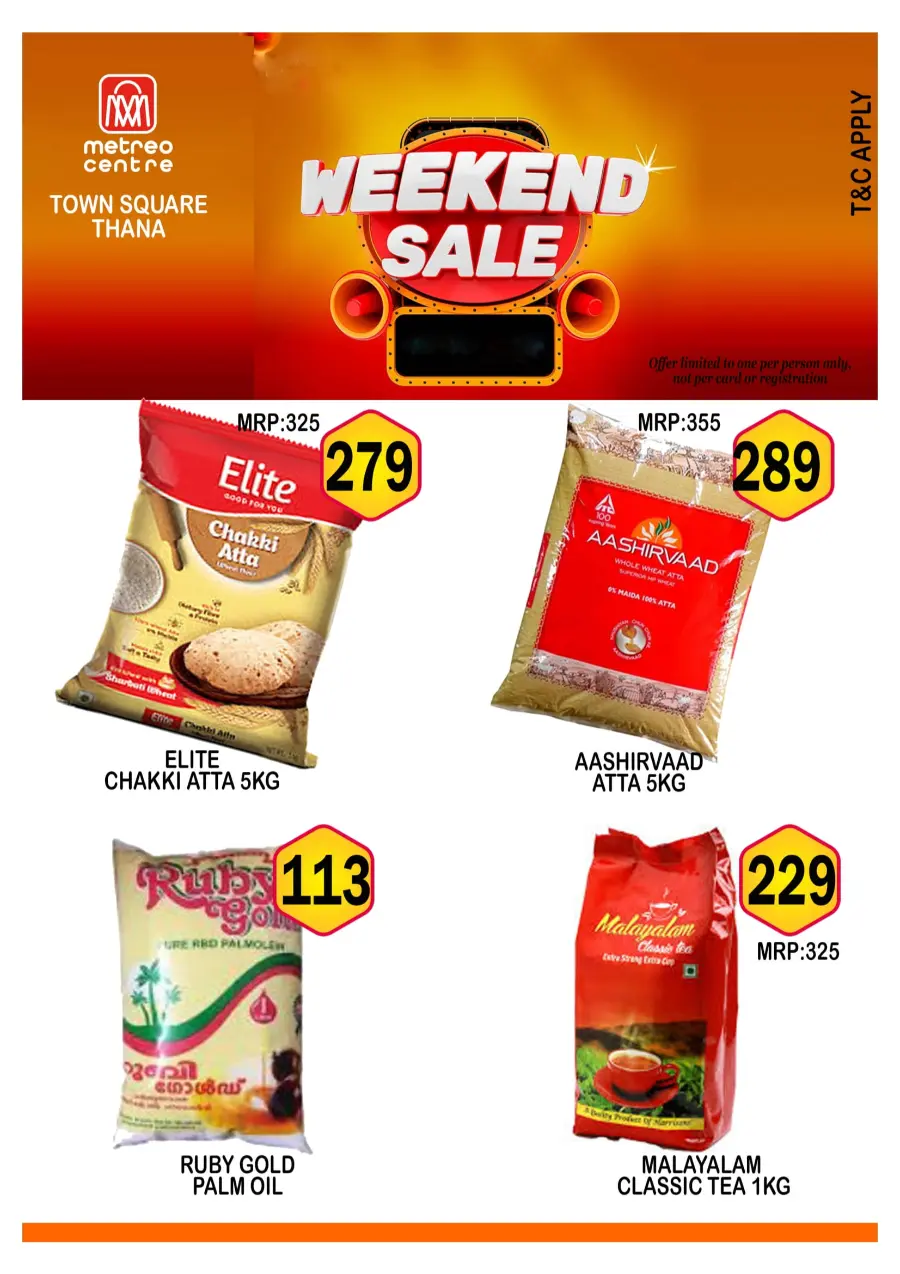 Saturday offer In Metro Centre Kannur