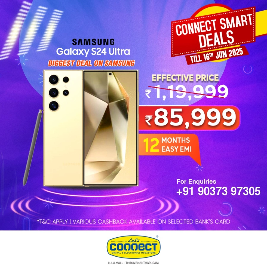 Connect Mega Sale – Up to 60% OFF Tech! In Lulu Hypermarket undefined