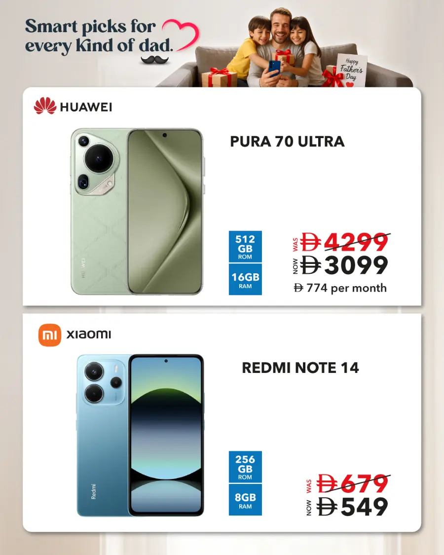 Father’s Day Sale – Shop Now! In Sharaf DG Sharjah / Ajman