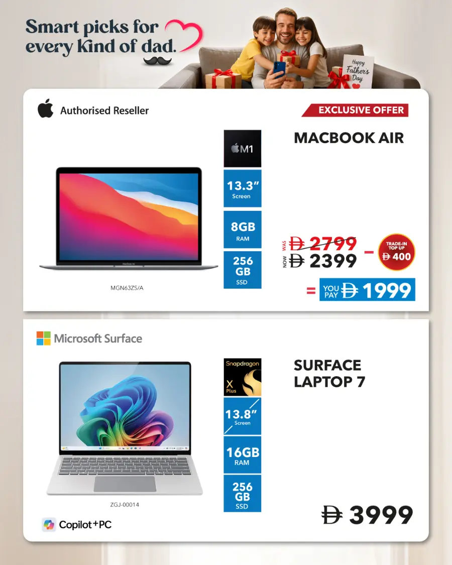 Father’s Day Sale – Shop Now! In Sharaf DG Sharjah / Ajman