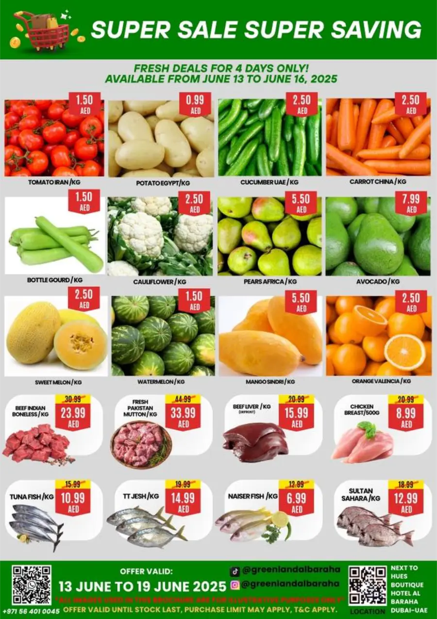 Super Sale Is ON – Enjoy Discounts Up to 50%! In Green Land Hypermarket Dubai