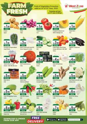 Farm Fresh Deals In West Zone Supermarket Dubai,Abu Dhabi,Sharjah / Ajman