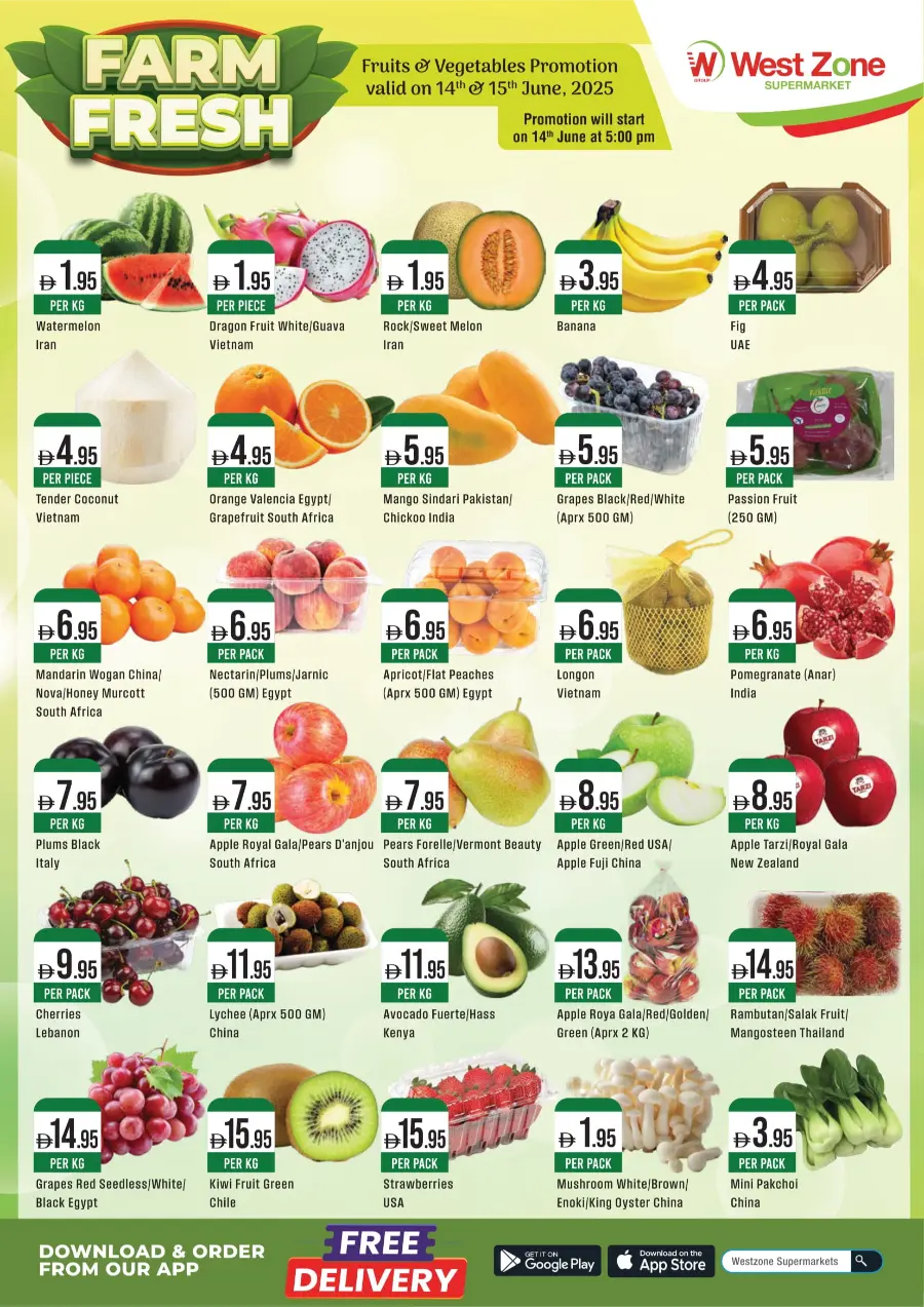 Farm Fresh Deals In West Zone Supermarket Abu Dhabi