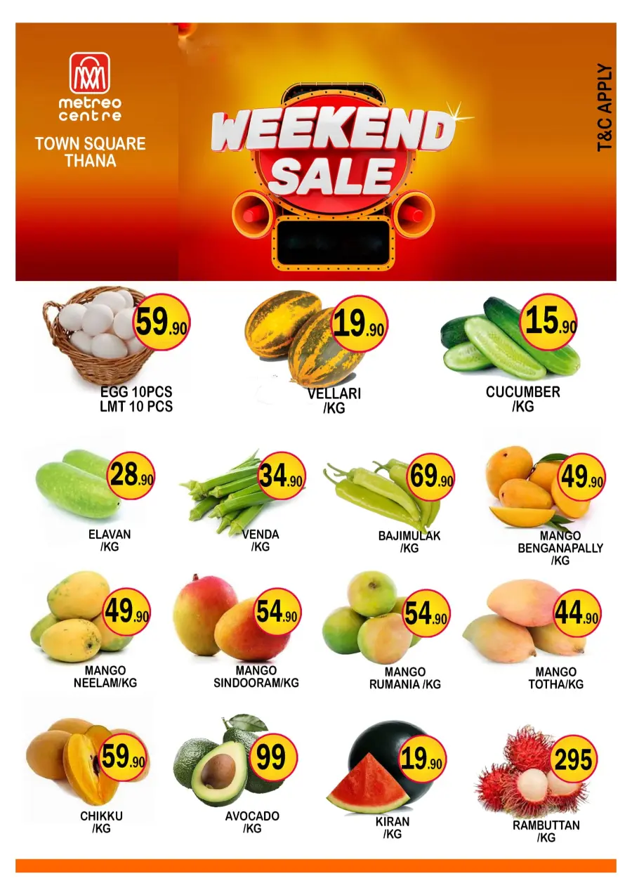 Weekend Sale – Exclusive Offers Inside! In Metro Centre undefined