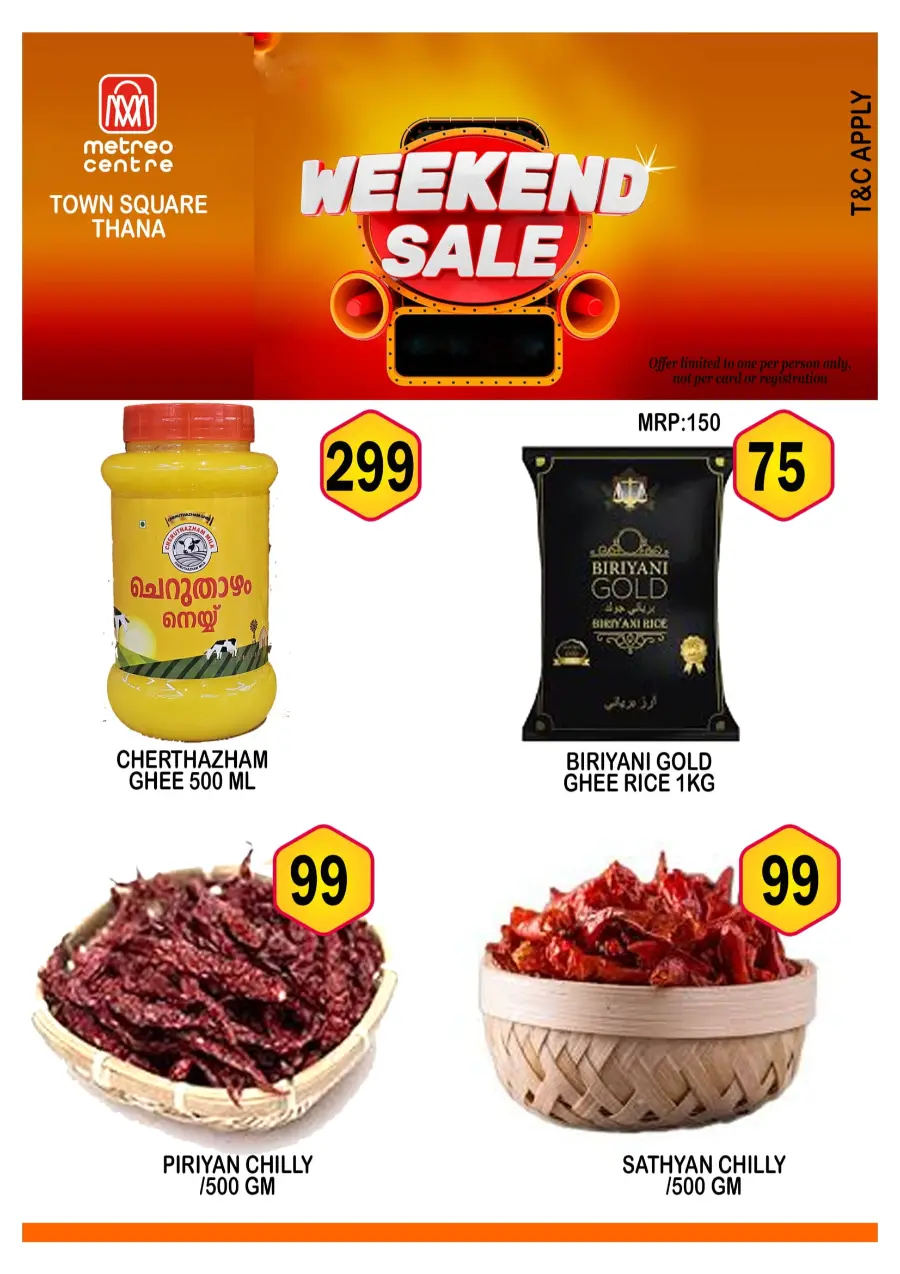 Weekend Sale – Exclusive Offers Inside! In Metro Centre undefined