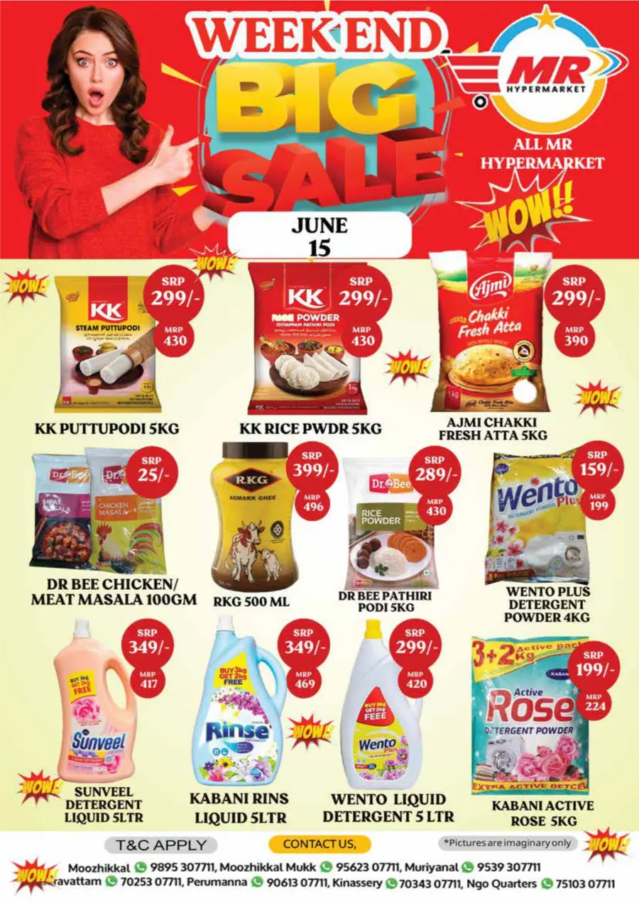 Big Monsoon Sale In MR Hypermarket Calicut