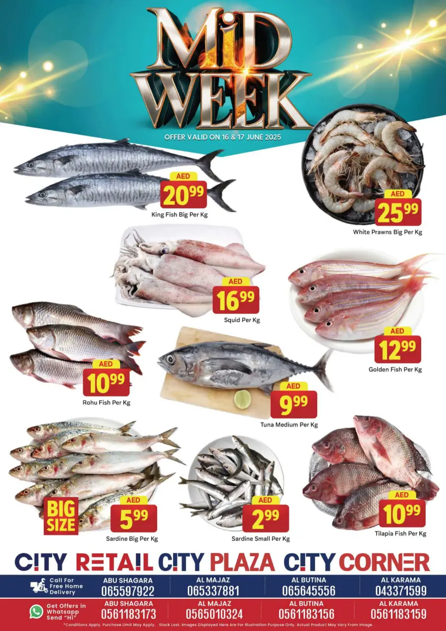 Mid Week Offer In City Retail undefined