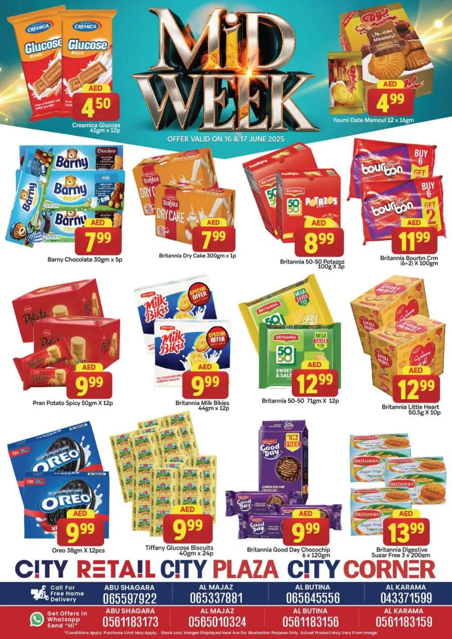 Mid Week Offer In City Retail undefined