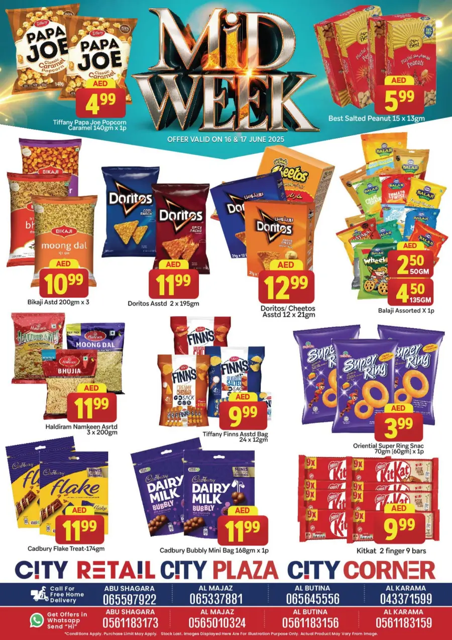 Mid Week Offer In City Retail undefined