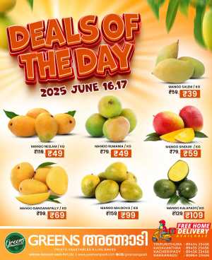 Deal Of The Day In Greens Angaadi Ernakulam