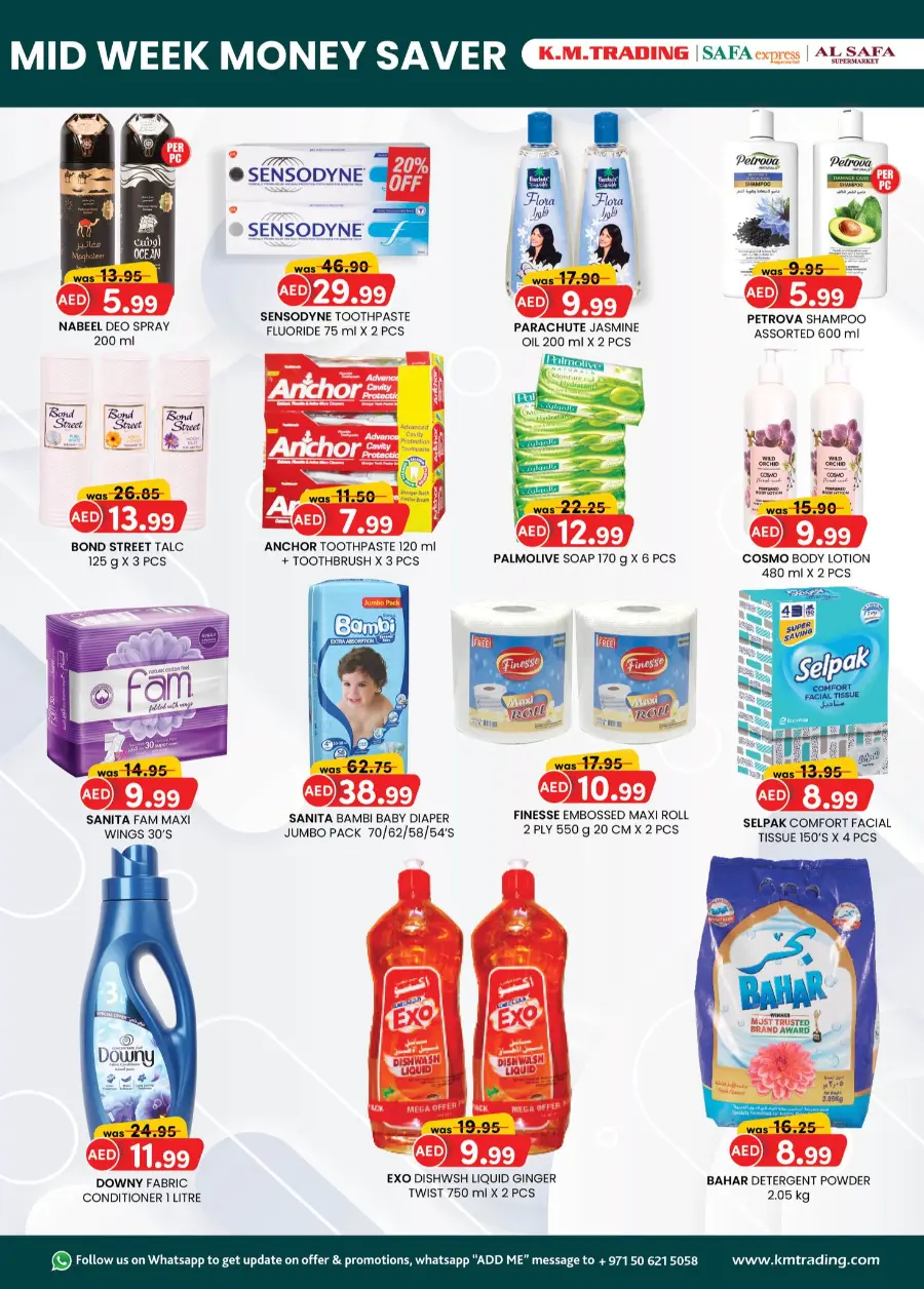 Mid Week Money Saver In K.M Trading Abu Dhabi