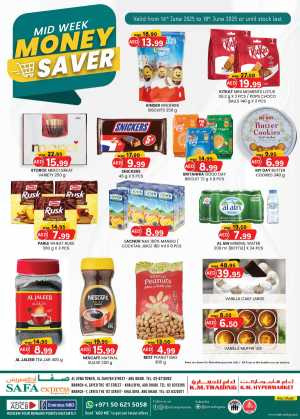 Mid Week Money Saver In SAFA Express Supermarket Abu Dhabi