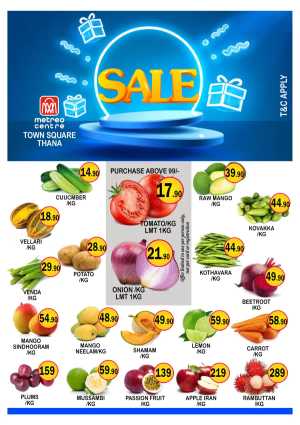 Monday offers In Metro Centre Kannur