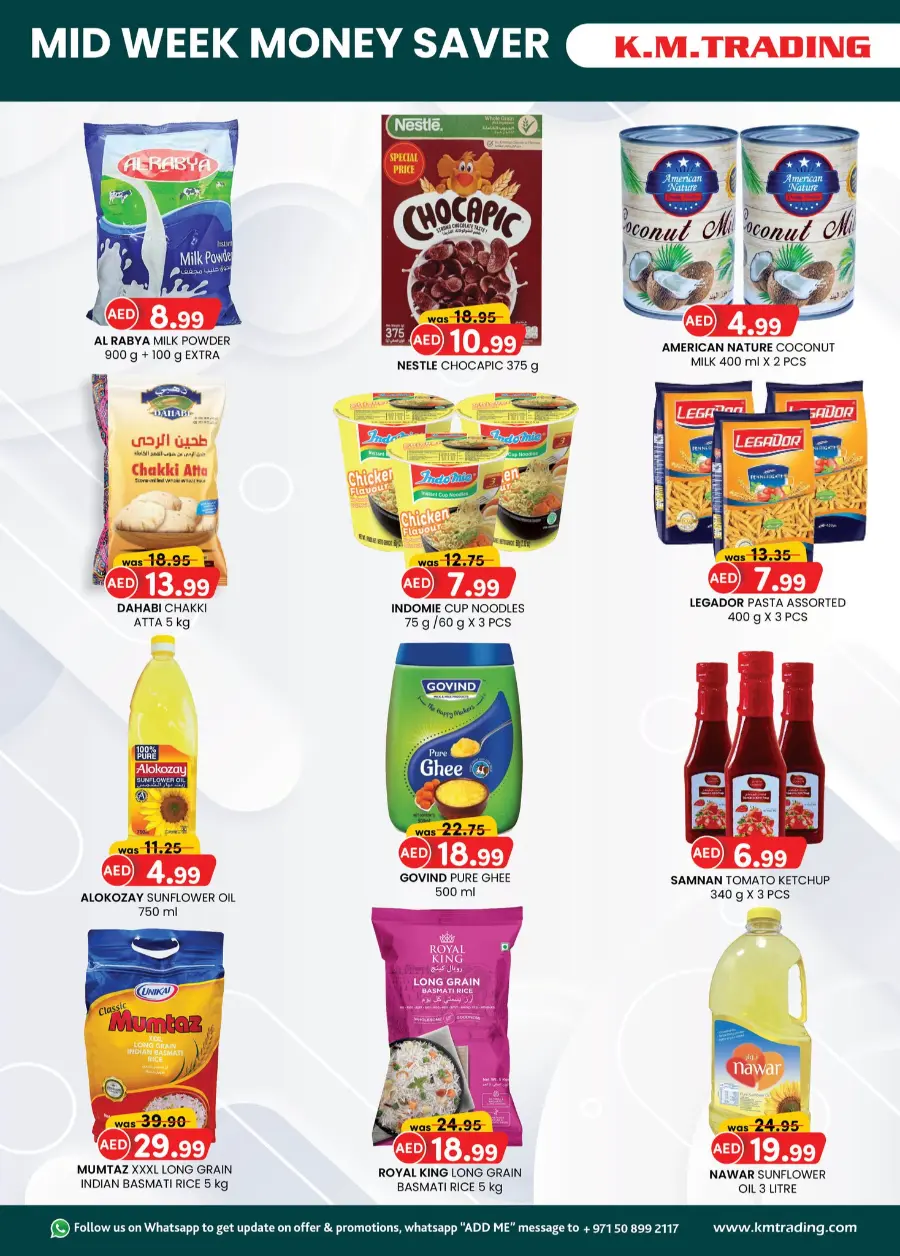 Mid Week Money Saver In K.M Trading Abu Dhabi
