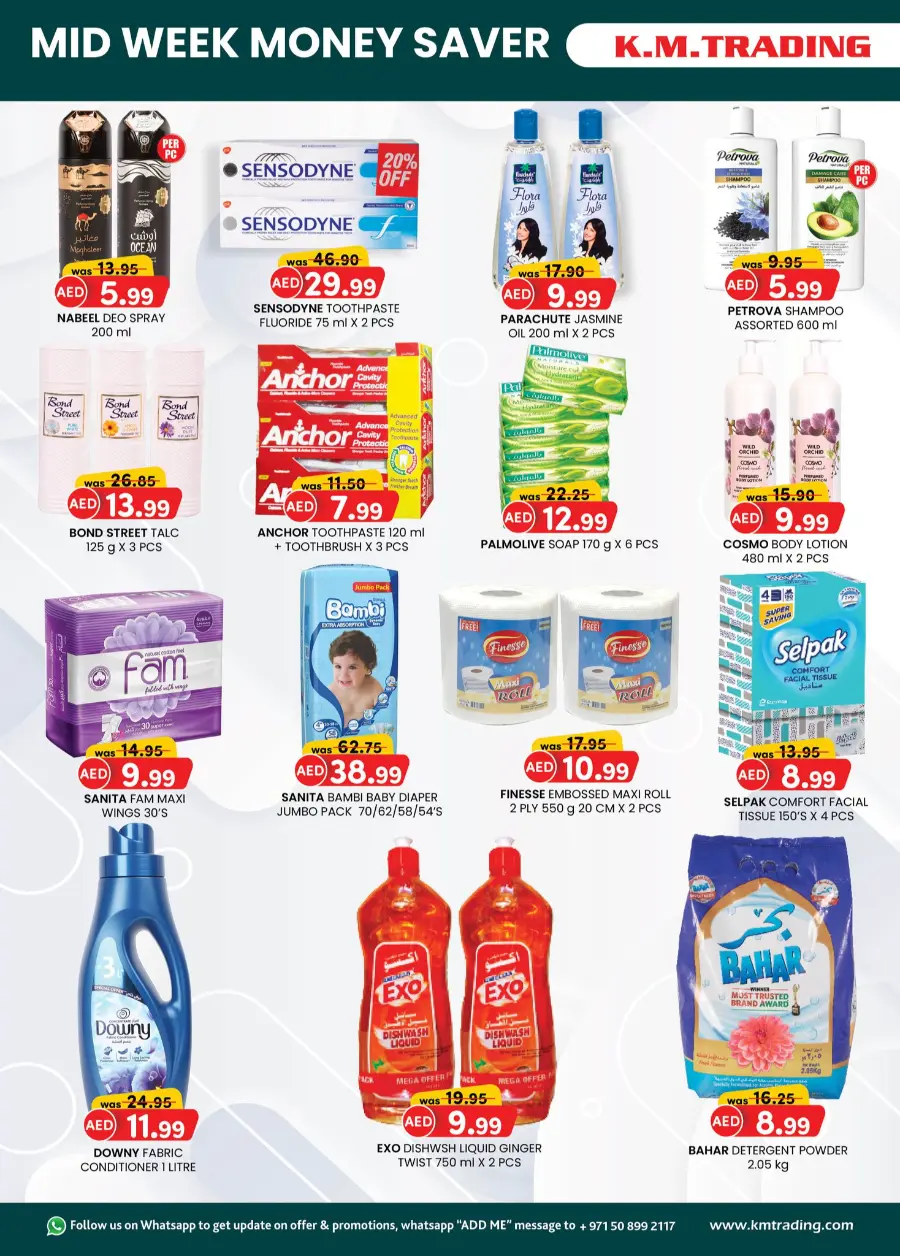 Mid Week Money Saver In K.M Trading Abu Dhabi