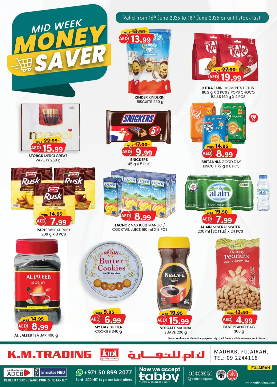 Mid Week Money Saver In K.M Trading Fujairah