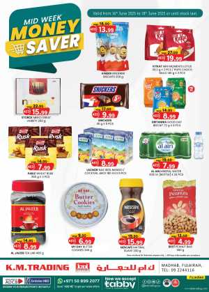 Mid Week Money Saver In K.M Trading Fujairah