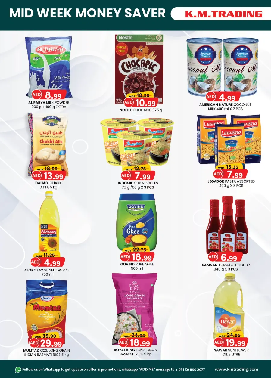 Mid Week Money Saver In K.M Trading Fujairah
