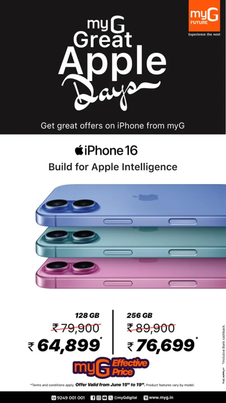 Great Apple Days In myG Future undefined