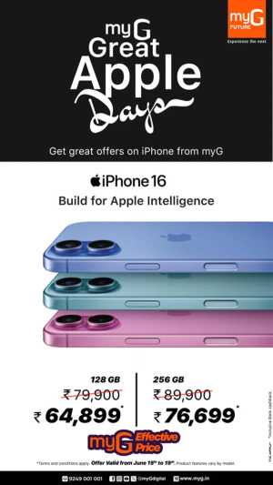Great Apple Days In myG Future Ernakulam,Calicut,Malappuram,Kannur,Trivandrum,Kasaragod,Thrissur,Wayanad,Palakkad,Kollam,Idukki,Alappuzha,Kottayam,Pathanamthitta