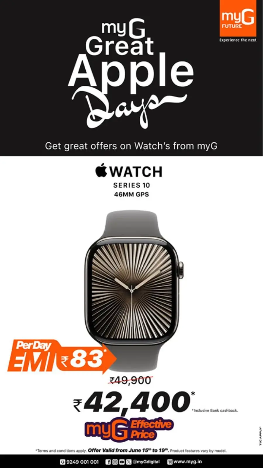 Great Apple Days In myG Future undefined