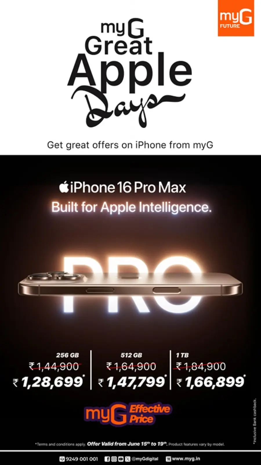 Great Apple Days In myG Future undefined