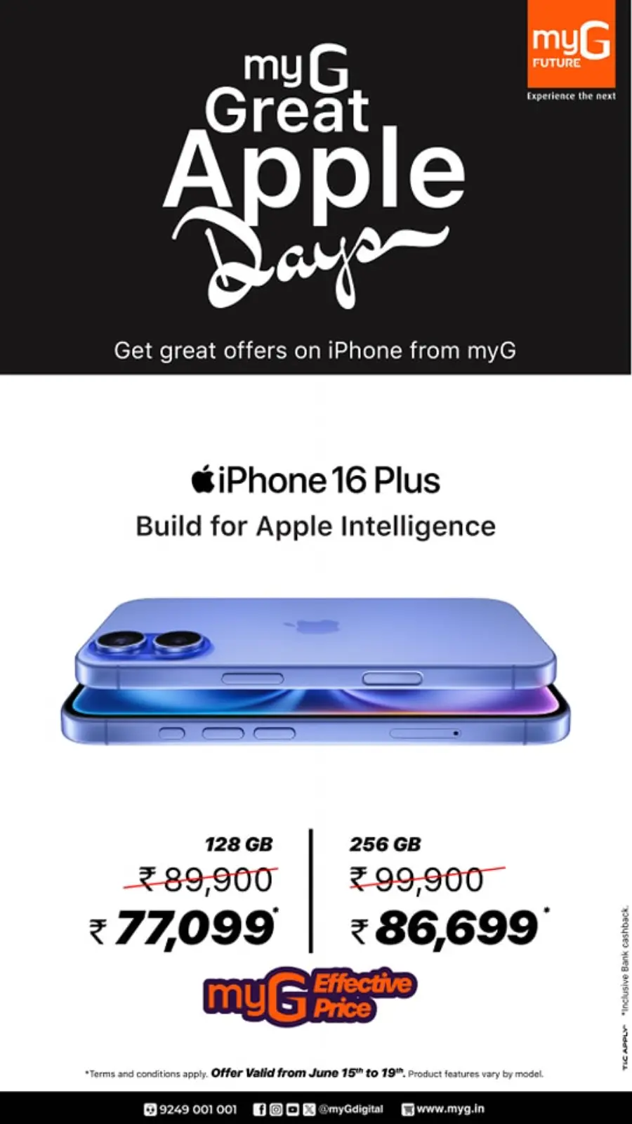 Great Apple Days In myG Future undefined