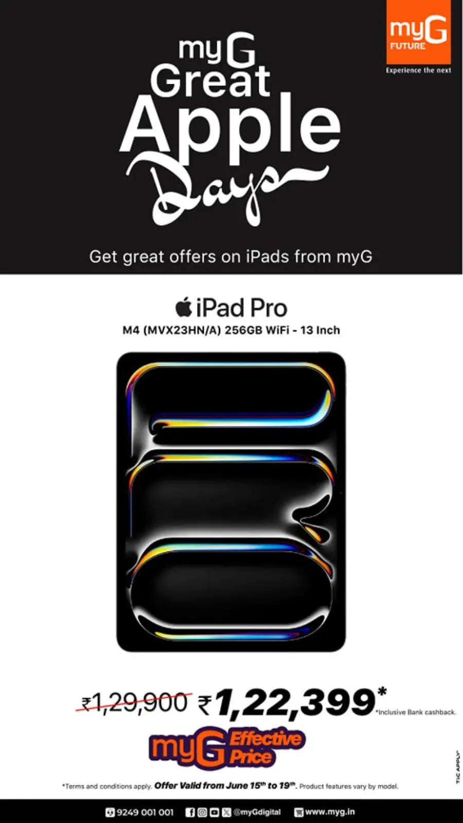 Great Apple Days In myG Future undefined