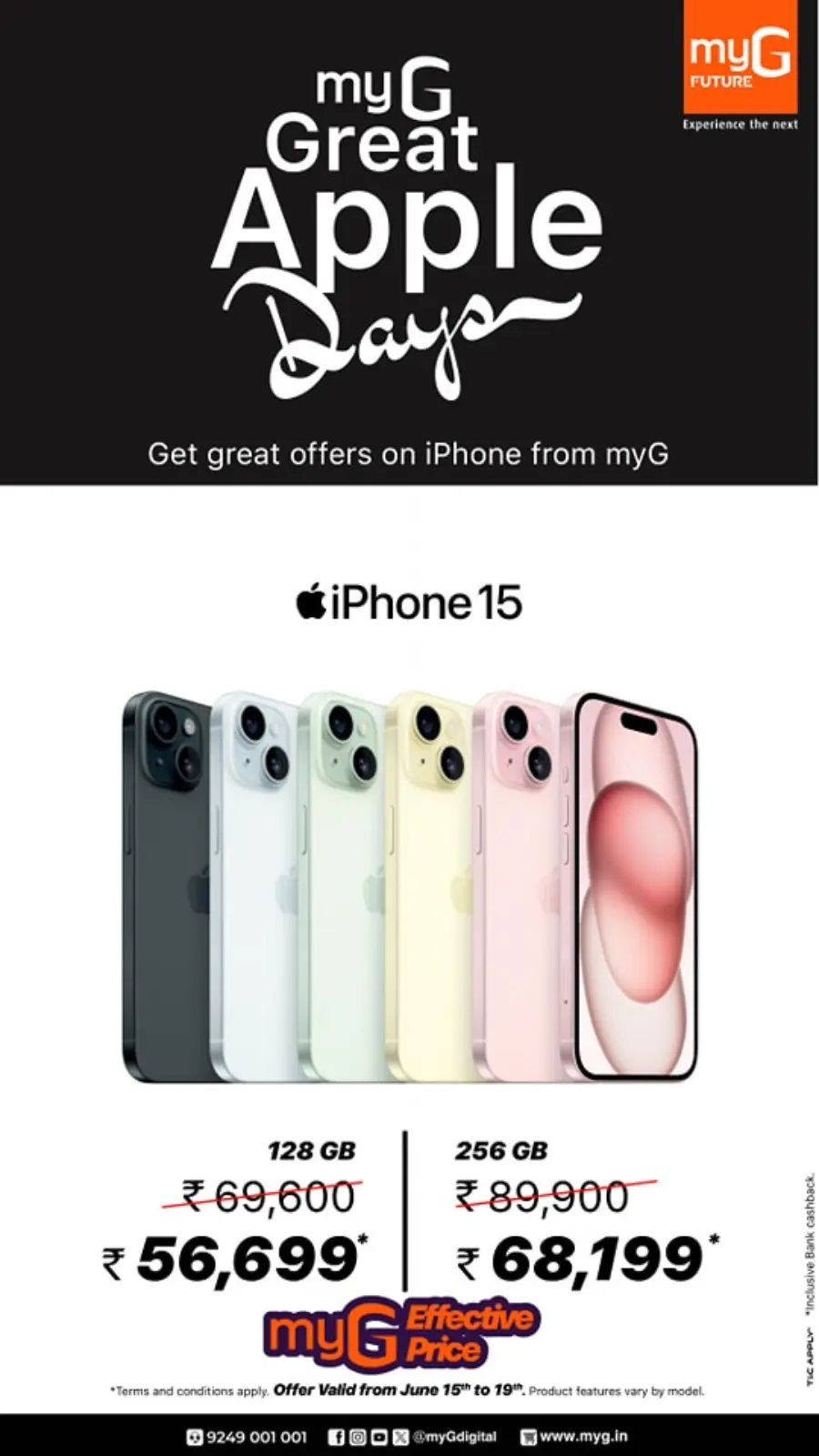 Great Apple Days In myG Future undefined