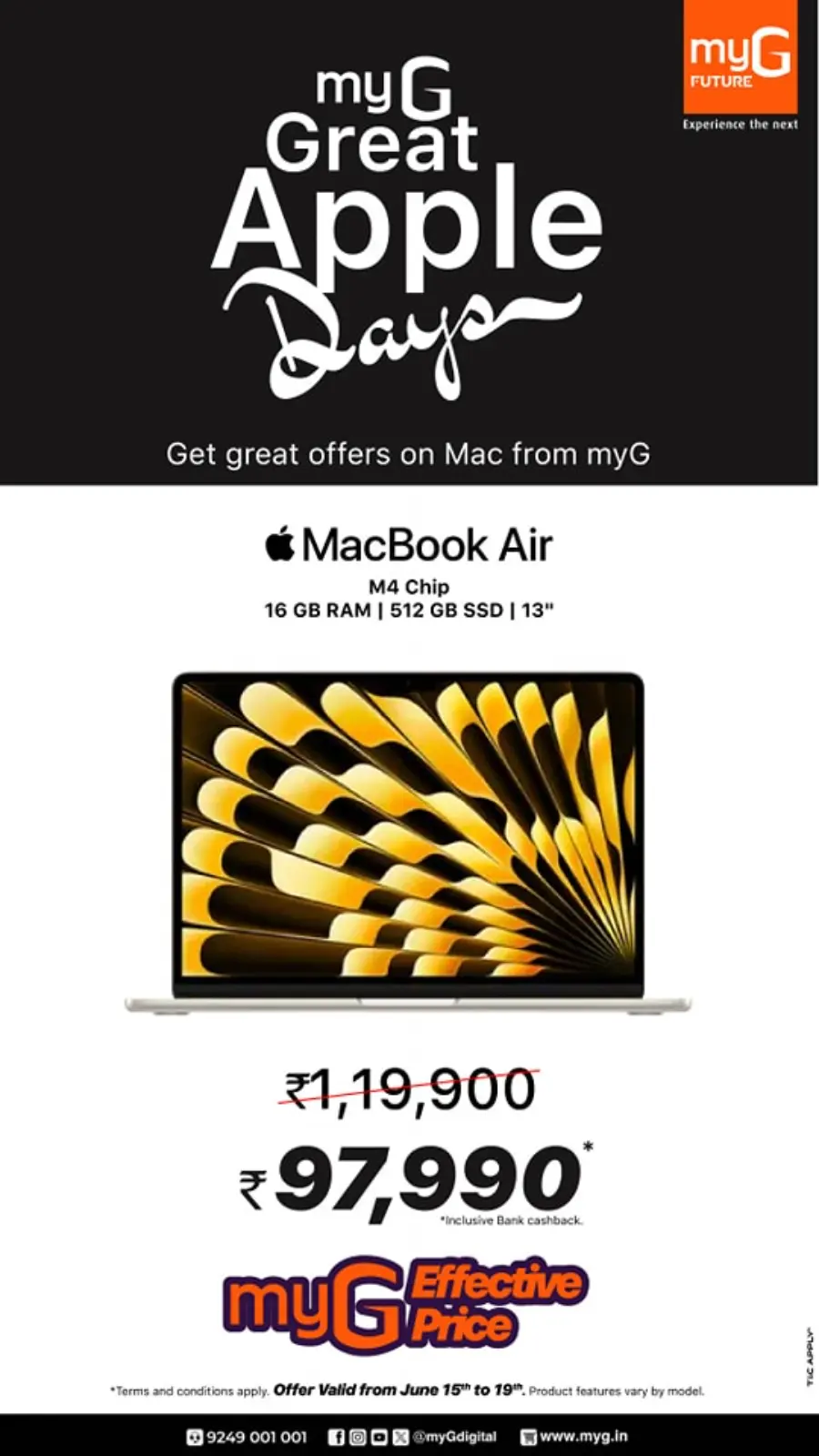 Great Apple Days In myG Future undefined