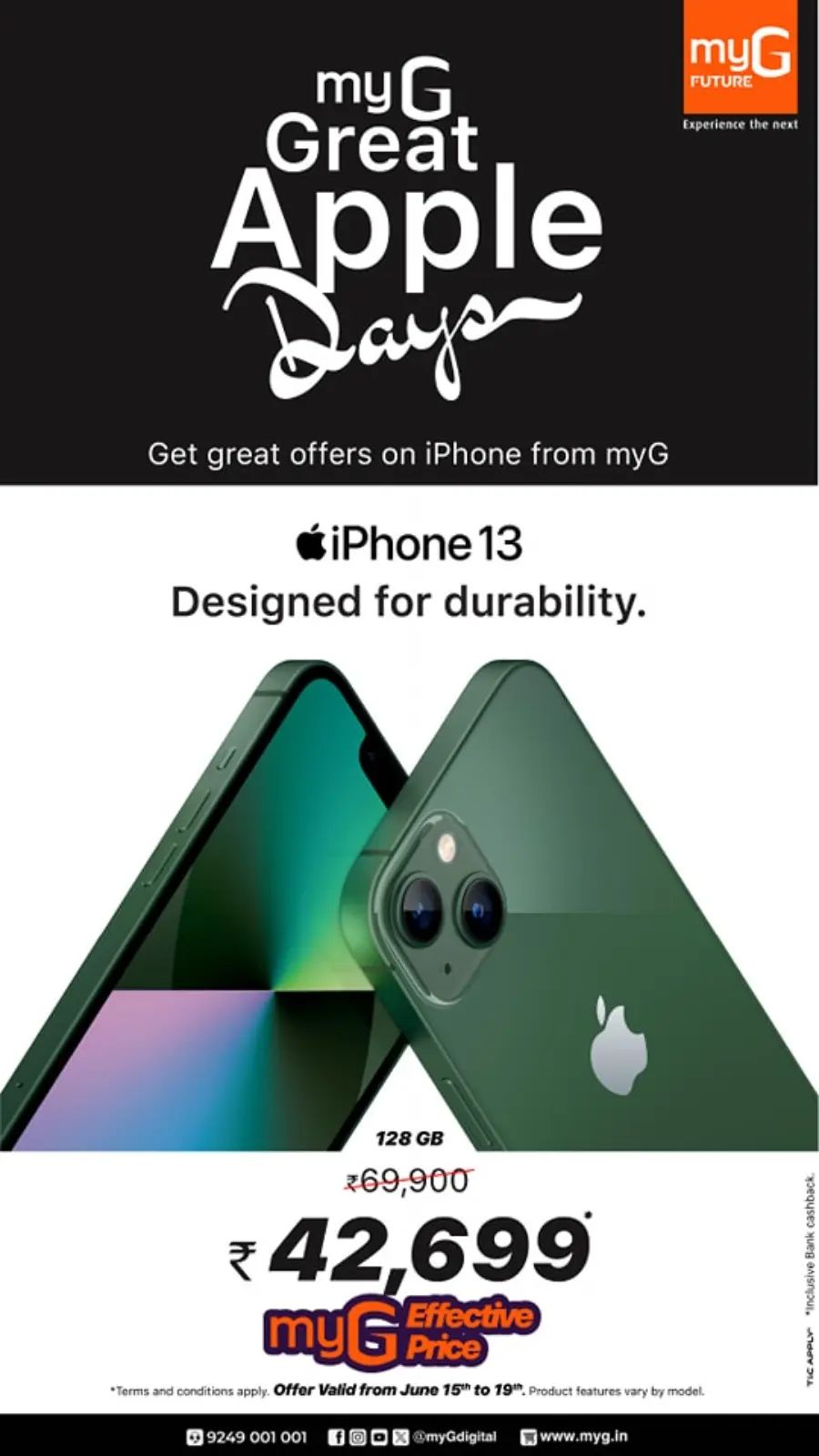 Great Apple Days In myG Future undefined