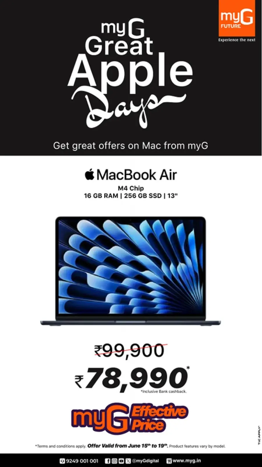 Great Apple Days In myG Future undefined