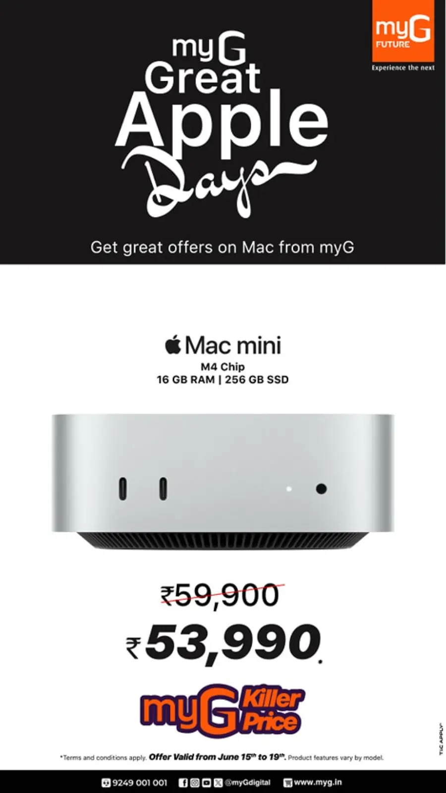 Great Apple Days In myG Future undefined