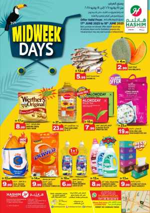 Midweek Deals In Hashim hypermarket Sharjah / Ajman