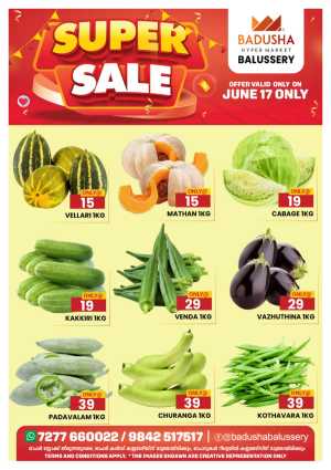 Super Sale Is ON – Enjoy Discounts Up to 50%! In Badusha Hypermarket Calicut