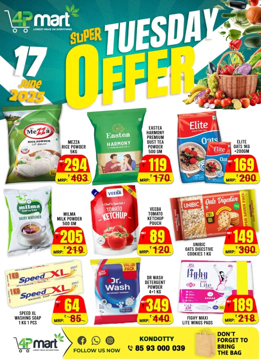 Tuesday Offer In 4P Mart undefined